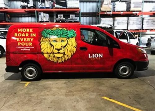 Vehicle wrap by Studio OntheRock