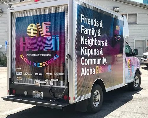 Vehicle wrap by Studio OntheRock