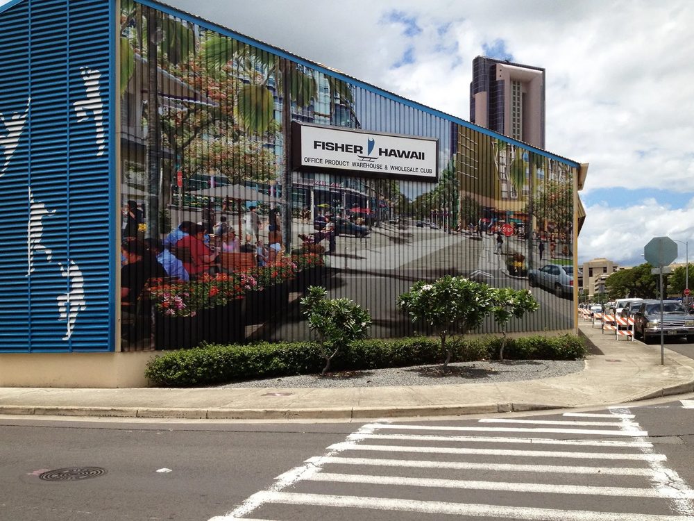 Building wall graphics by Studio OntheRock