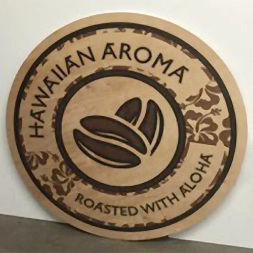 Wood substrate printed sign by Studio OntheRock